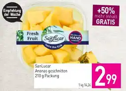 Sutterlüty SanLucar Ananas geschnitten Angebot