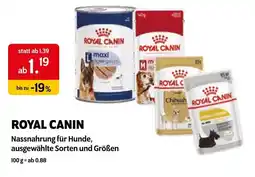 Das Futterhaus Royal Canin Nassnahrung für Hunde Angebot