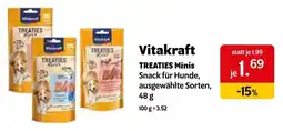 Das Futterhaus Vitakraft TREATIES Minis Angebot