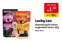 Das Futterhaus Lucky Lou Nassnahrung für Katzen Angebot