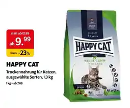 Das Futterhaus Happy Cat Trockennahrung für Katzen Angebot