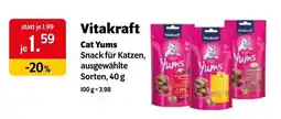 Das Futterhaus Vitakraft Cat Yums Snack für Katzen Angebot