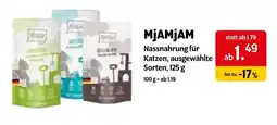 Das Futterhaus MjAMjAM Nassnahrung für Katzen Angebot