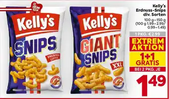 Billa Kelly's Erdnuss-Snips Angebot