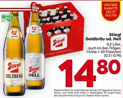 Billa Stiegl goldbräu od. hell Angebot