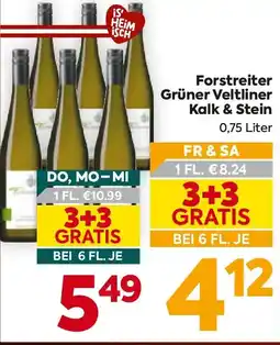 Billa Forstreiter grüner veltliner kalk & stein Angebot