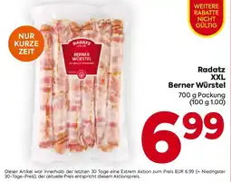 Billa Radatz xxl berner würstel Angebot