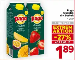 Billa Pago Fruchtig Angebot