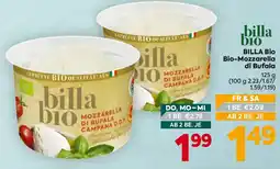 Billa Billa bio bio-mozzarella di bufala Angebot