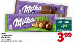 Billa Milka Schokolade Angebot