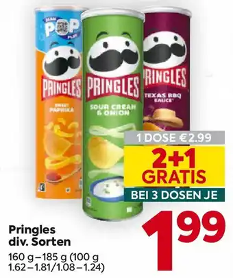 Billa Pringles Angebot