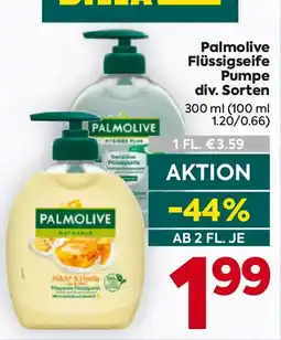 Billa Palmolive Flüssigseife Pumpe Angebot