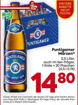 Billa Puntigamer Märzen Angebot