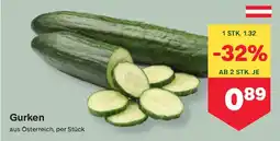 MPreis Gurken Angebot