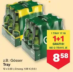 MPreis Z.b.: gösser tray Angebot
