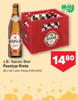 MPreis Z.b.: kaiser bier fasstyp kiste Angebot