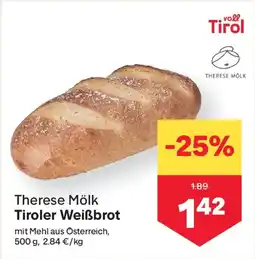 MPreis Therese mölk tiroler weißbrot Angebot
