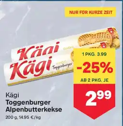 MPreis Kägi toggenburger alpenbutterkekse Angebot