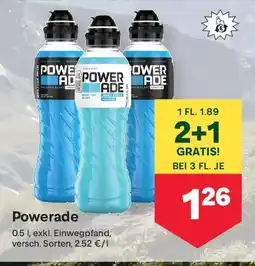 MPreis Powerade Angebot