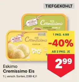 MPreis Eskimo cremissimo eis Angebot