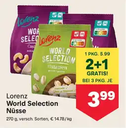 MPreis Lorenz world selection nüsse Angebot
