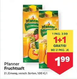 MPreis Pfanner Fruchtsaft Angebot