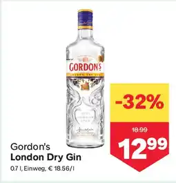 MPreis Gordon's london dry gin Angebot