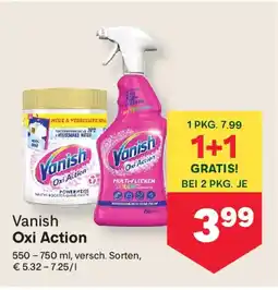 MPreis Vanish oxi action Angebot