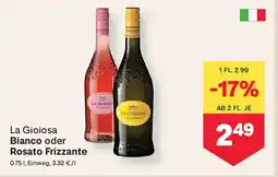 MPreis La gioiosa bianco oder rosato frizzante Angebot
