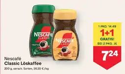 MPreis Nescafé classic löskaffee Angebot