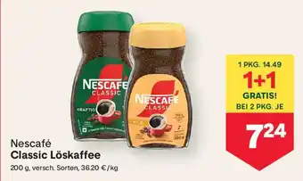 Nescafé classic löskaffee