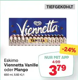 MPreis Eskimo Viennetta Vanille oder Mango Angebot