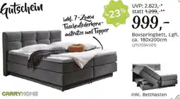 XXXLutz Boxspringbett, Lgfl. Angebot