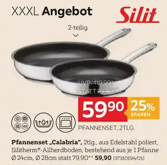 Silit pfannenset calabria 2-teilig
