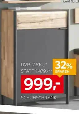 XXXLutz Valdera Schuhschrank Angebot