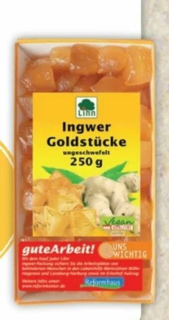 Martin Reformstark Ingwer Goldstücke Angebot