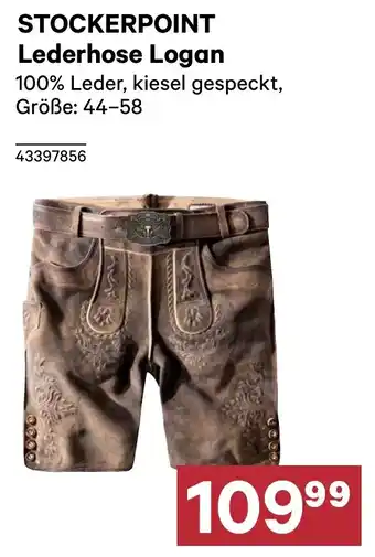 STOCKERPOINT Lederhose Logan