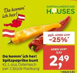 ADEG Spitzpaprika bunt Angebot