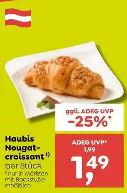 ADEG Haubis Nougat-croissant Angebot