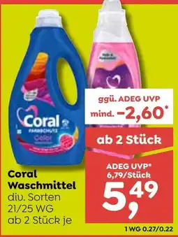 ADEG Coral Waschmittel Angebot