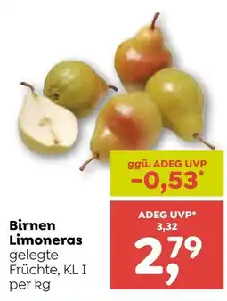 ADEG Birnen Limoneras Angebot