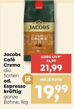 ADEG Jacobs Café Crema Angebot