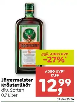 ADEG Jägermeister Kräuterlikör Angebot