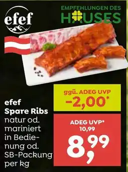 ADEG efef Spare Ribs Angebot