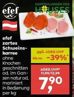 ADEG efef zartes Schweinskarree Angebot