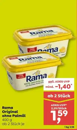 ADEG Rama Original ohne Palmöl Angebot