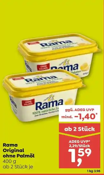 ADEG Rama Original ohne Palmöl Angebot