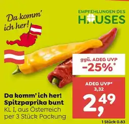 ADEG Spitzpaprika bunt Angebot