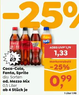 ADEG Coca-Cola, Fanta, Sprite Angebot
