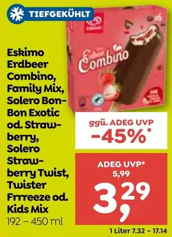 Eskimo Erdbeer Combino